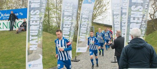 Fodboldkamp er rammen om næste velkomstarrangement